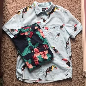 Short Sleeve Button Downs (pair)